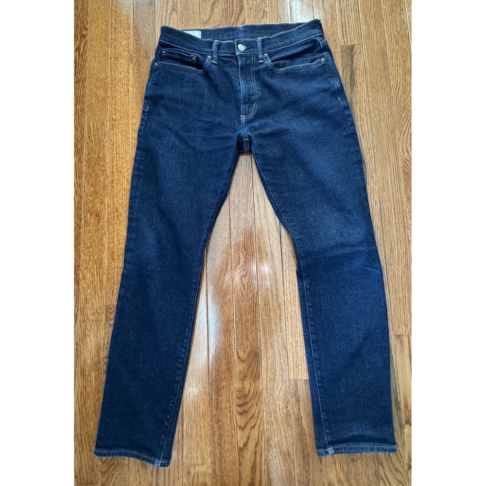 Gap Jeans Mens 31x30 Skinny GapFlex Max Jeans Blue Dark Wash Stretch Denim